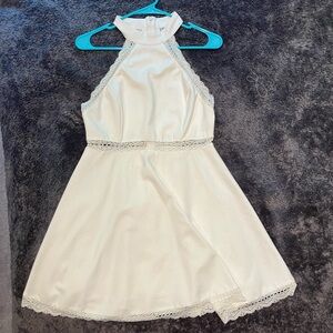 White Lulus Medium Dress